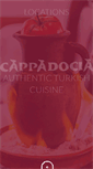Mobile Screenshot of cappadociarestaurant.co.uk